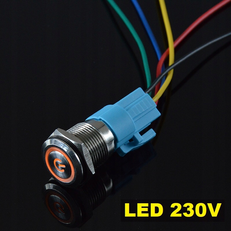 

Przełącznik hermetyczny 250V 3A monostabilny 16 mm