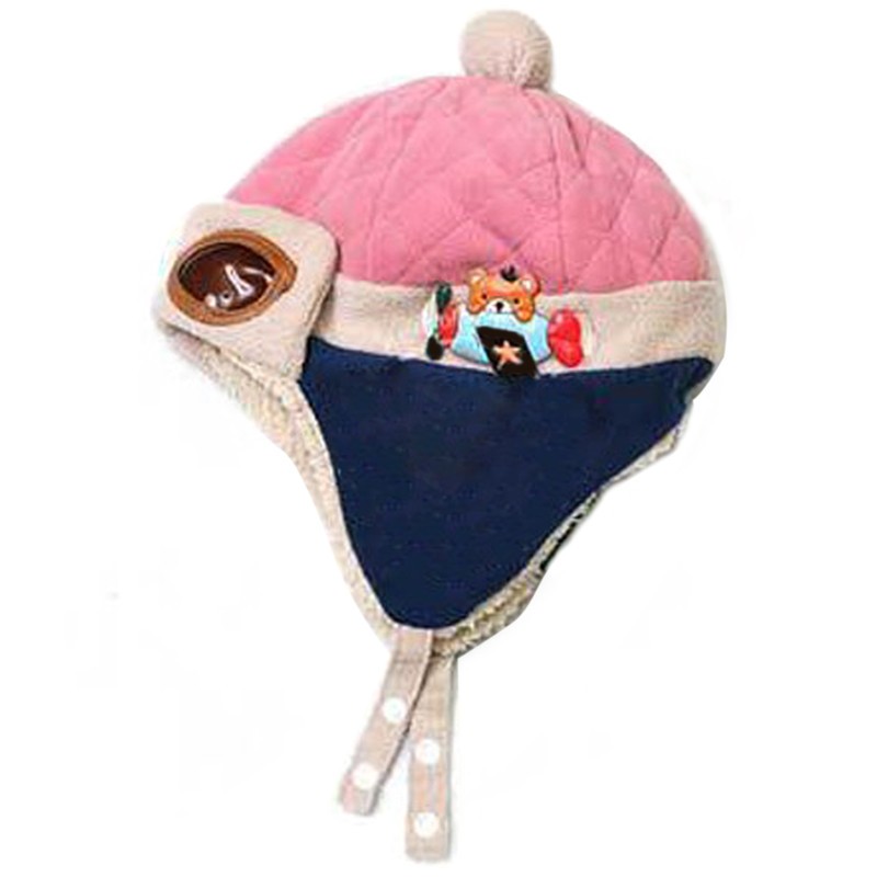 DZIECIĘCA CZAPKA PILOTKA KOLORY Rozmiar 47-52 cm