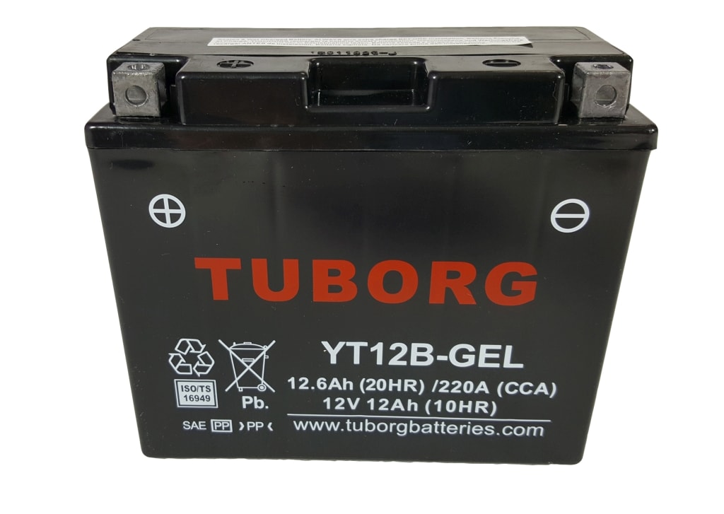 

Akumulator Tuborg YT12B-BS 12Ah 220A żelowy