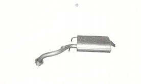 26.14 - Задній глушник Toyota Corolla Verso а.1,6+1,8