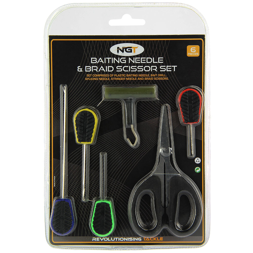 

Ngt 6pc Plastic Set Igła wiertło zaciągacz nożycz