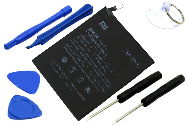

Xiaomi MI Note Pro BM34 Nowa Bateria + Narzędzia