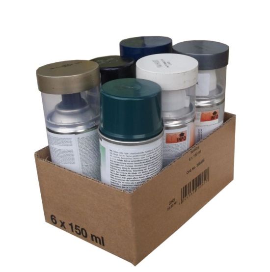 

Lakier Spray 6X150ML MIX Kolorów Dekoracje Metalik