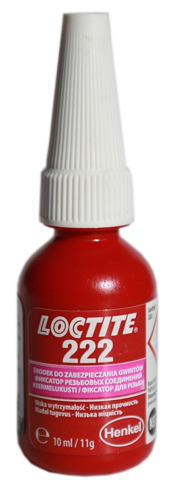 

Loctite 222 Klej do gwintów łatwo demontowalny 10m
