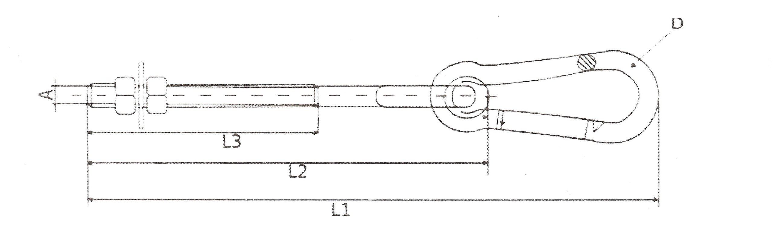 HAK MOCOWANIE HUŚTAWKI HAMAK KARABIŃCZYKIEM 10x270 Kod producenta 0808