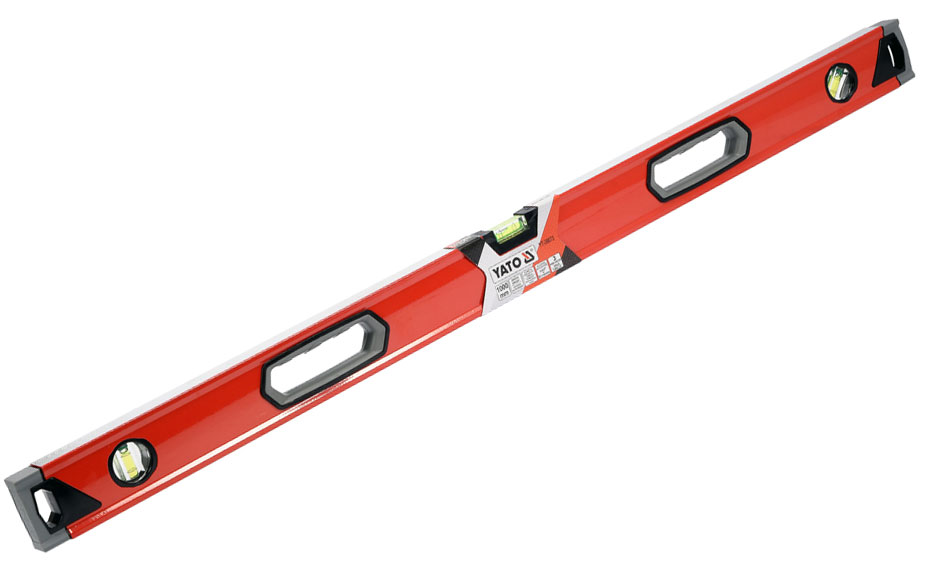 

Poziomica aluminiowa 100cm 3 libele Yato