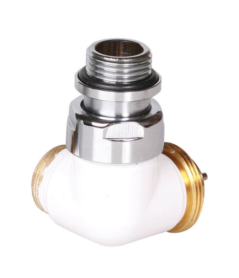 Termostatický ventil 3-osový 1/2" ľavý biely Poletti