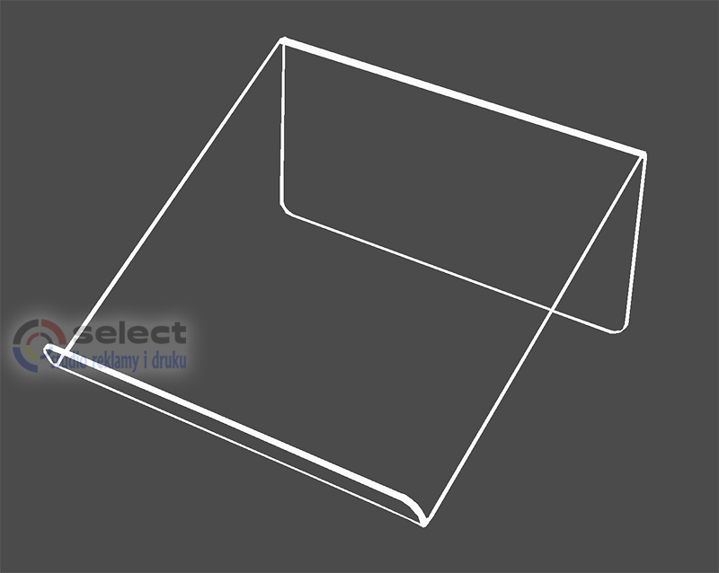 STOJAK PODSTAWKA 25cm LAPTOP KSIĄŻKĘ z Plexi 3mm Marka Select