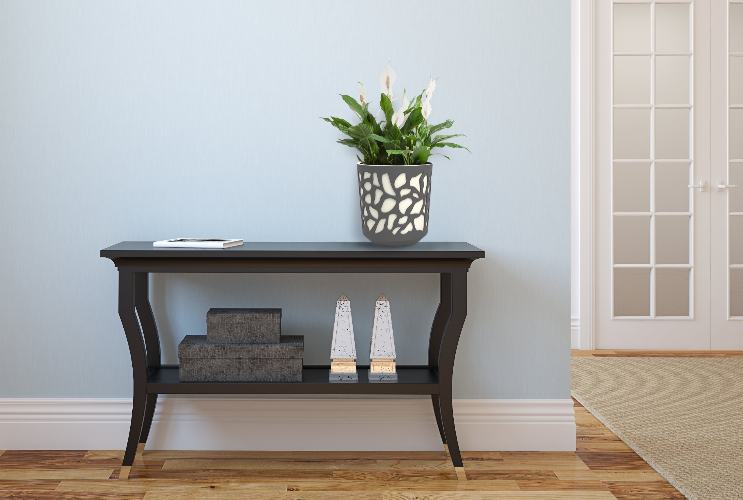 DONICZKA DUET 19,5 h20 K-Kremowy/W-Antracyt Szerokość produktu 19.5 cm