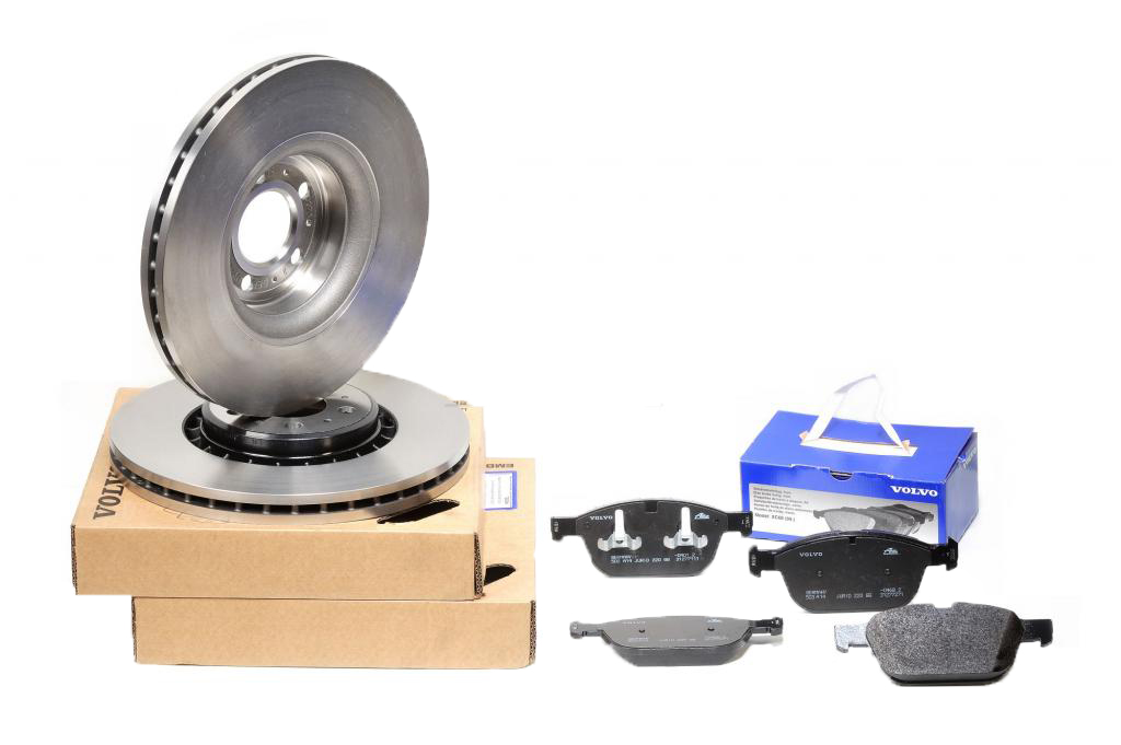 VOLVO XC60 ДИСКИ И КОЛОДКИ KPL ОРИГИНАЛ