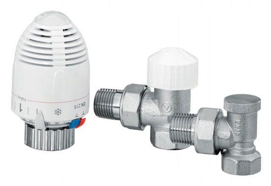 Valvex uhlová termostatická súprava s hlavicou Vector 1/2&quot;