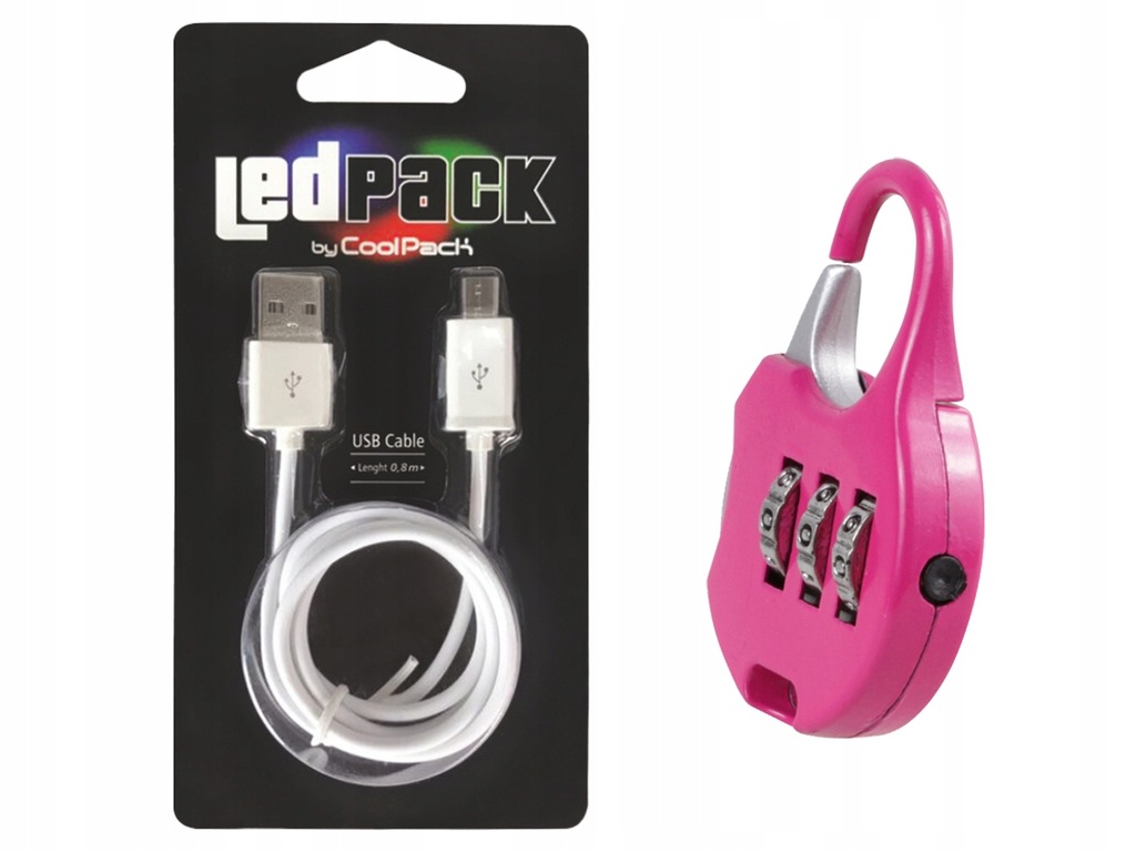 COOLPACK PLECAK SZKOLNY MŁODZIEŻOWY LED LEDPACK Płeć Dziewczynki