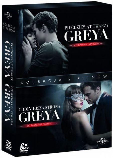 50 Piecdziesiat Twarzy Greya Czesc 1 2 Box 2 Dvd 7717511532 Allegro Pl