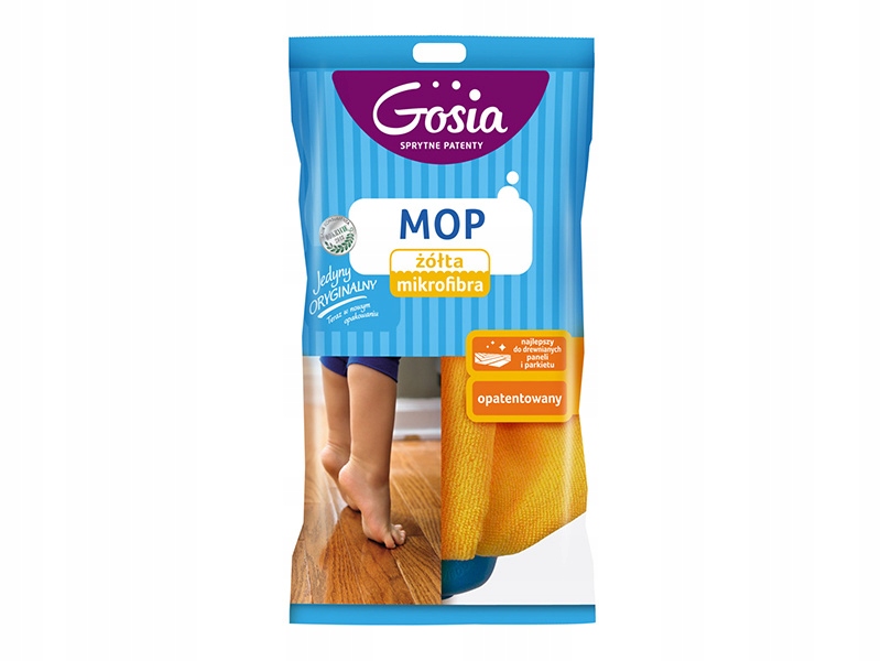 

Gosia Mop żółta mikrofibra zapas