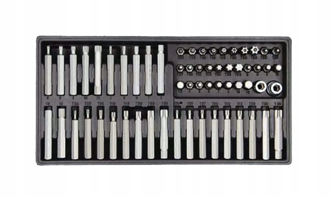 ENERGY ZESTAW KONCOWEK SPLINE HEX TORX RIBE BIT