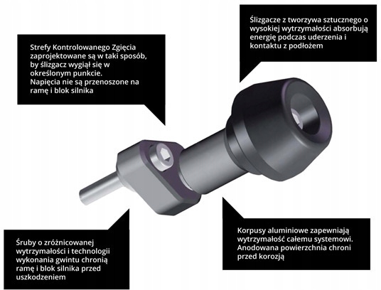 CRASH PADY RENNER HYOSUNG GT 650 2xGRATIS Producer Renner