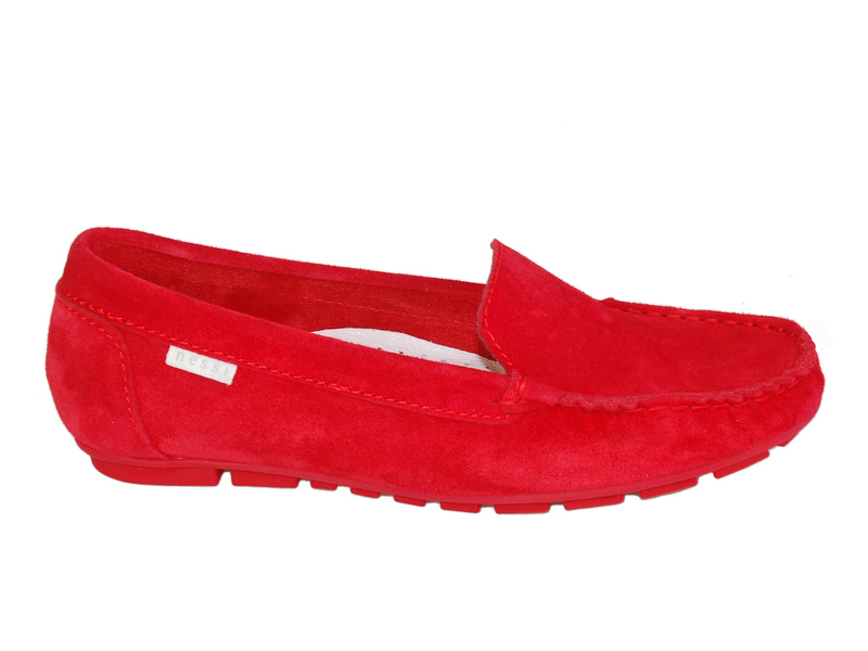 Nessi 17130 mokasyny czerwone zamsz 36 Marka Nessi