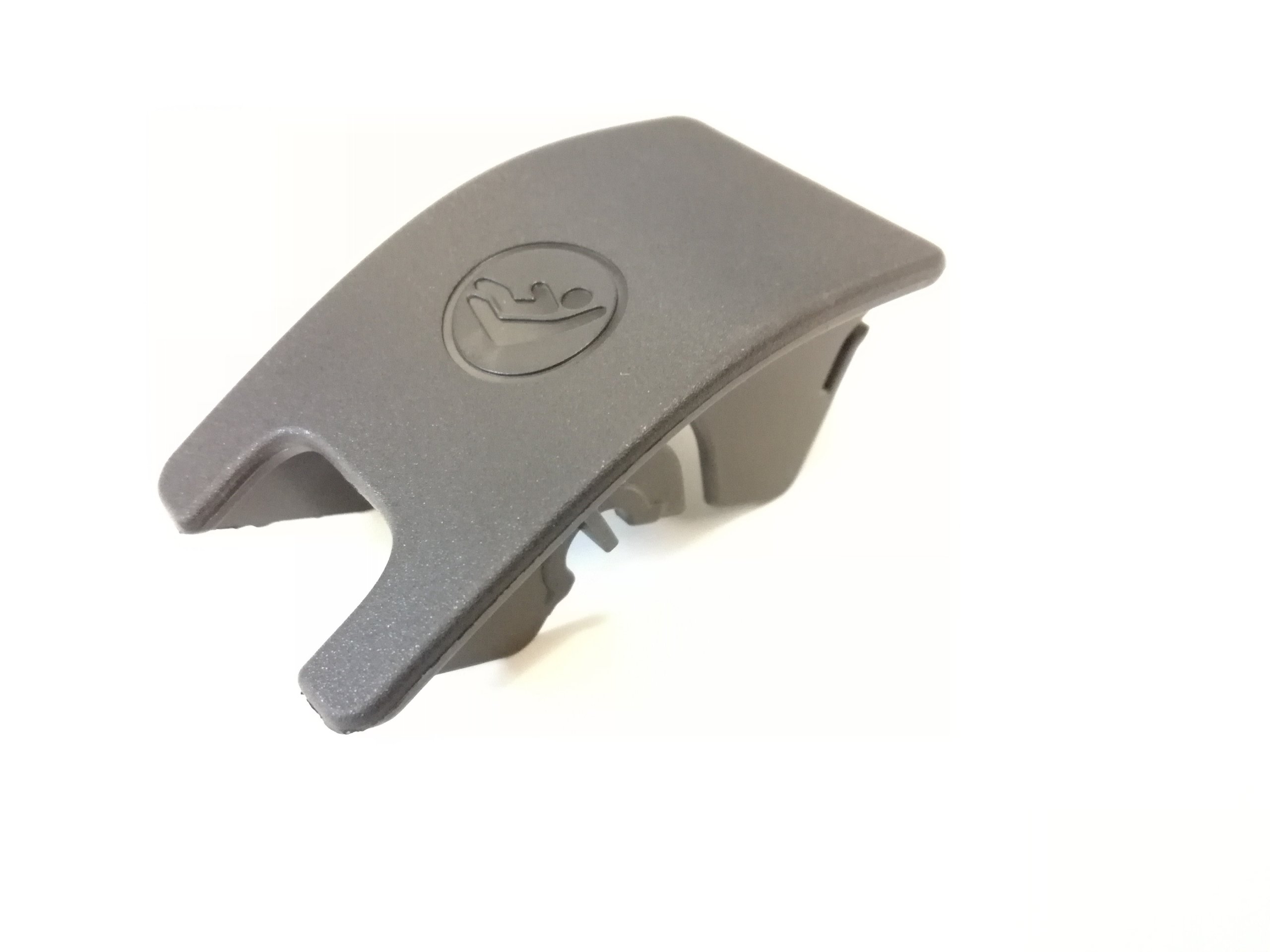 заглушка isofix Audi A4 08- (Цвет: черный)