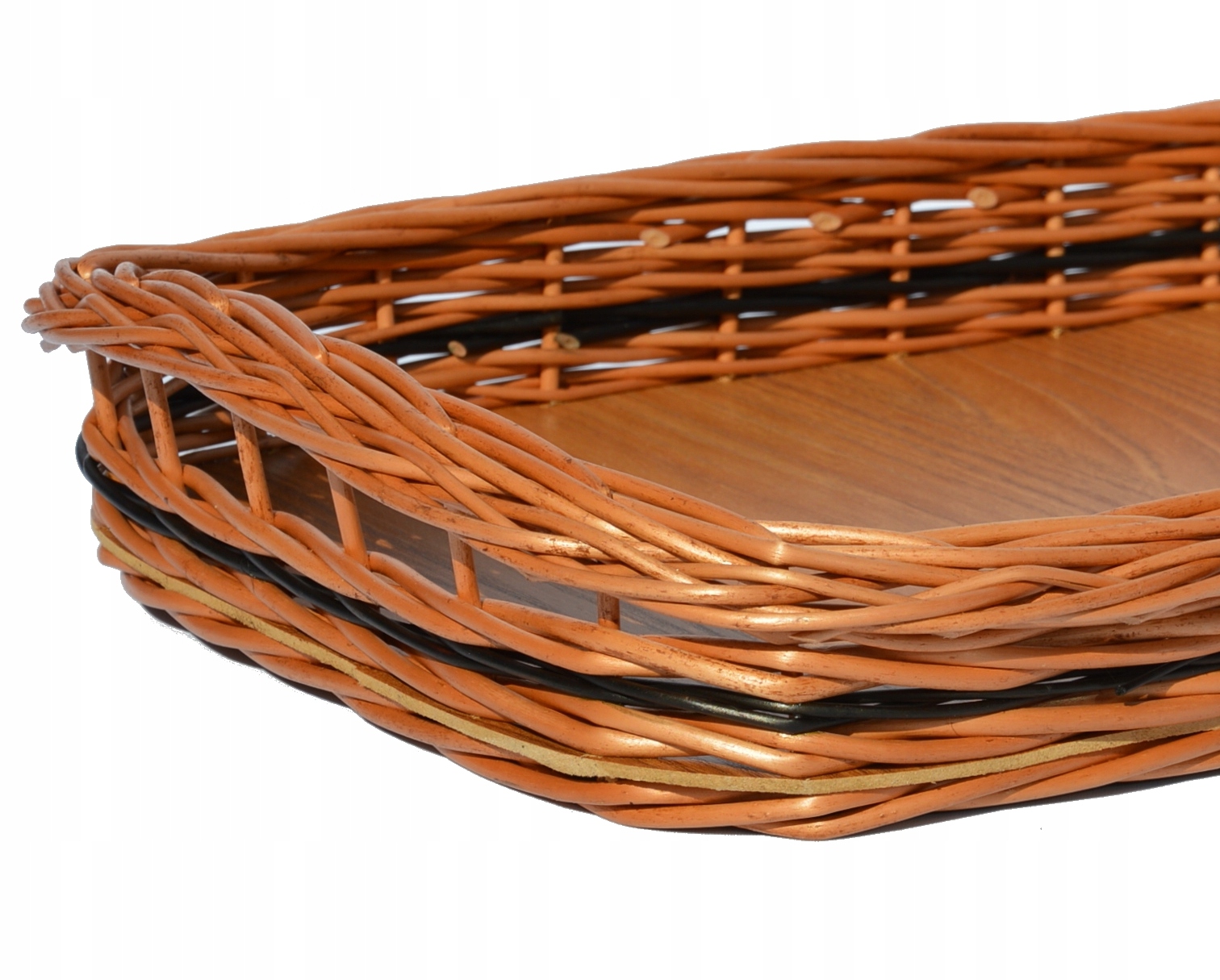 Kuchenna taca wiklinowa Patera Kelnerska Koszyk XL Marka Sklep Wiklinowy