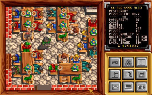 Pizza Connection PC STEAM KEY KLUCZ strategia Tematyka strategiczne