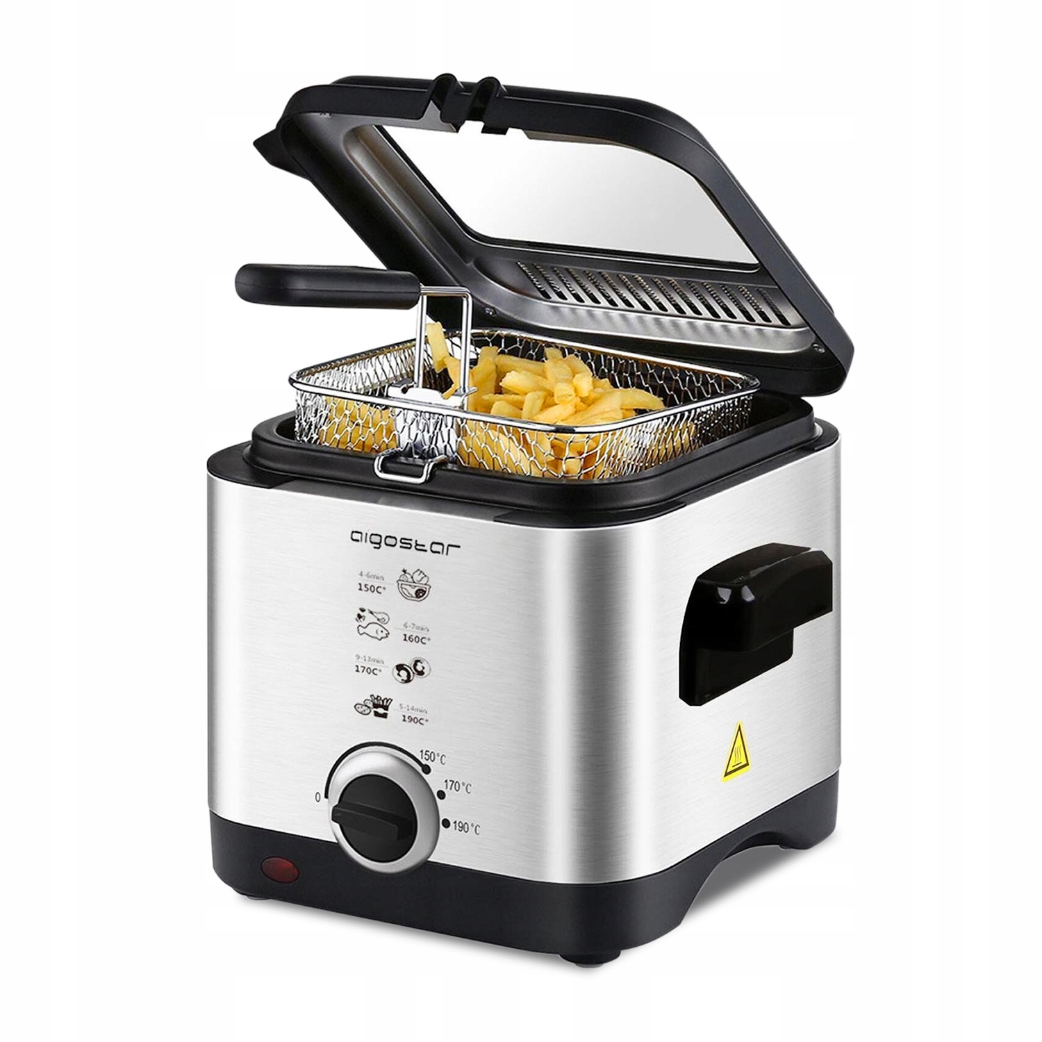 

Aigostar Fries 30IZD - Kompaktowa frytownica 1,5L
