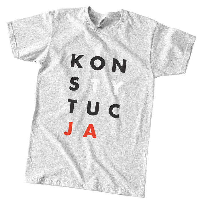 

anty PiS koszulka KONStyTUCja protest Duda