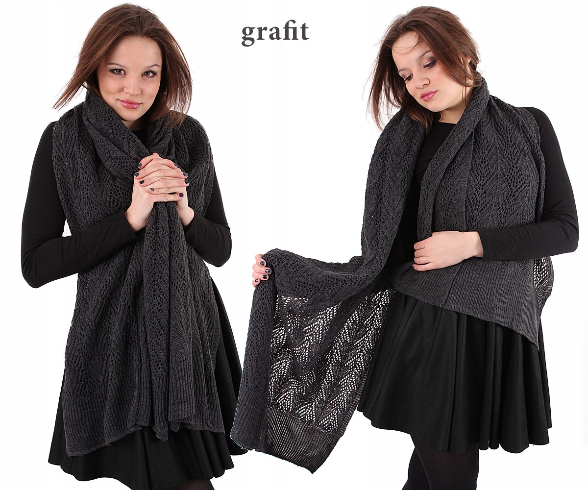 PASMANTEX OLIMPIA AŻUROWY SZAL OTULACZ NARZUTKA Rodzaj szal