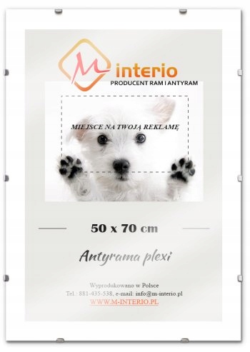 

Antyrama B2 50x70 Ramka Na Zdjęcia 70x50, Antyramy