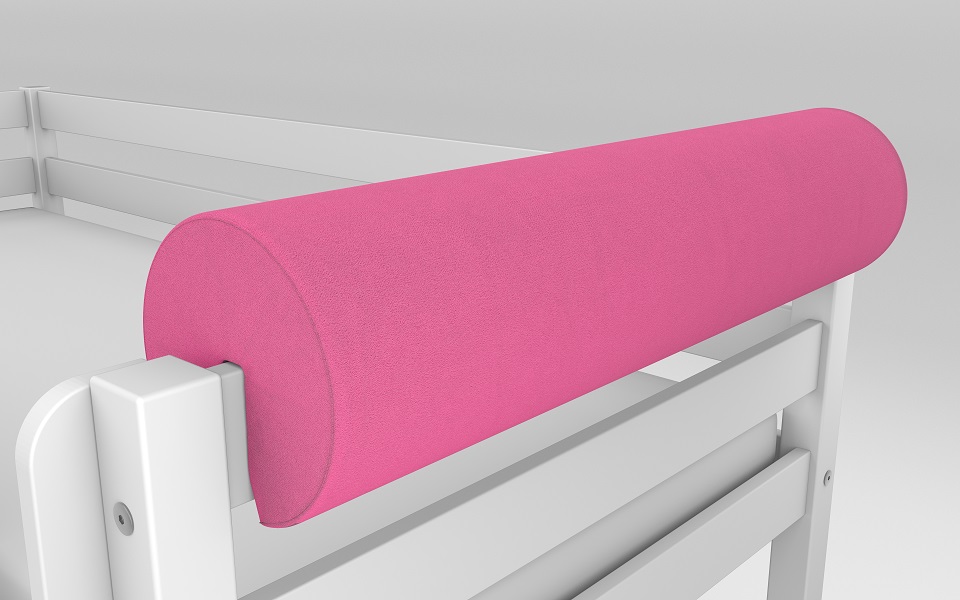 Poduszka OCHRONNA do łóżek piętrowych NIEBIESKA Szerokość 16 cm