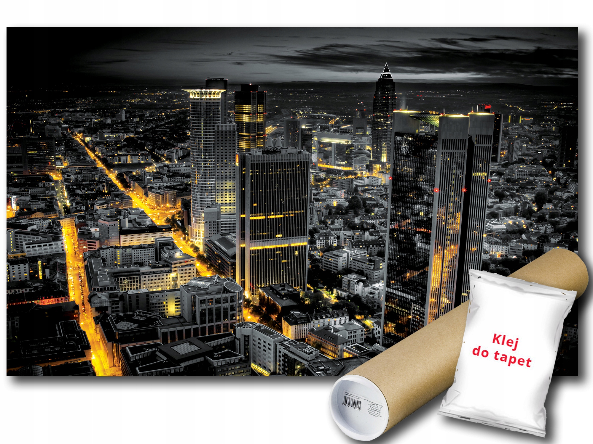 Fototapeta Mrakodrapy V Noci 1D F3XL 416x254 F326