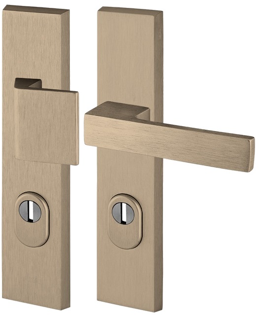 Vonkajšia kľučka Royal Flex Axa titánová 72 mm