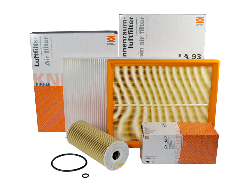 93 - Масляный фильтр + кабина + пол. AUDI A6 C5 1.9 TDI KNECHT