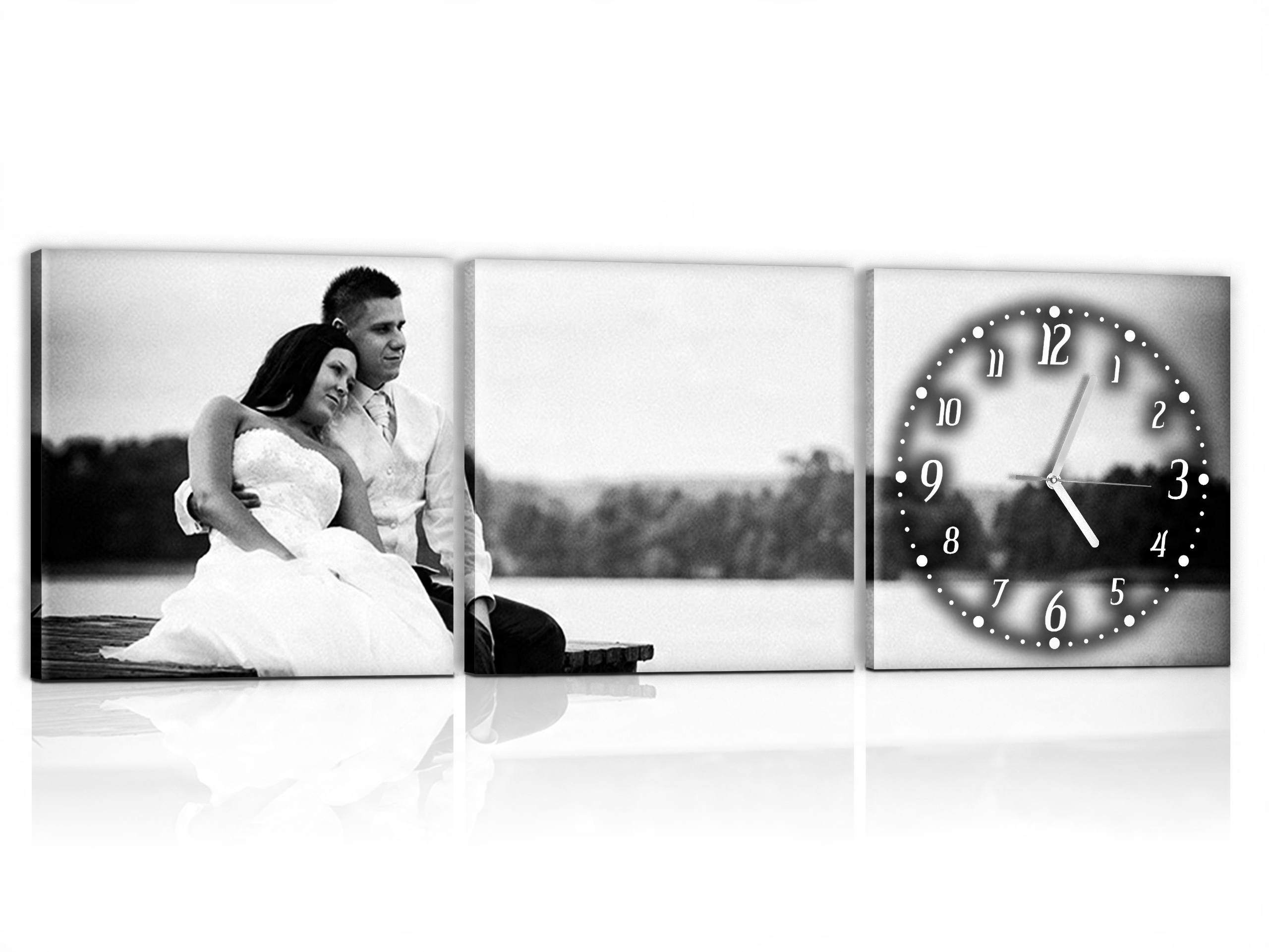 

Foto-zegar obraz z twojego zdjęcia 120x40