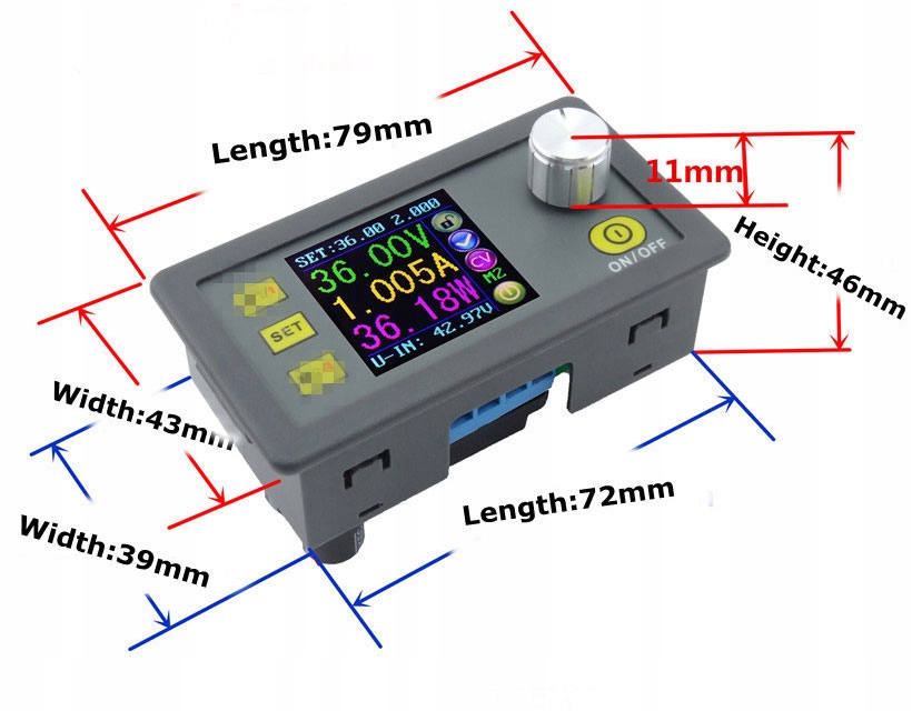 DPS3005 przetwornica napięcia 0-32V 5A 160W_BTE115 Producent BTE