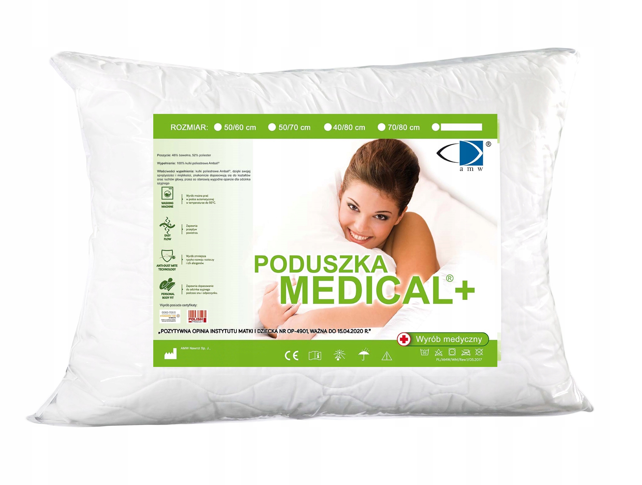 

Poduszka Medical Zamek 70X80 Dla Dziecka 70X80