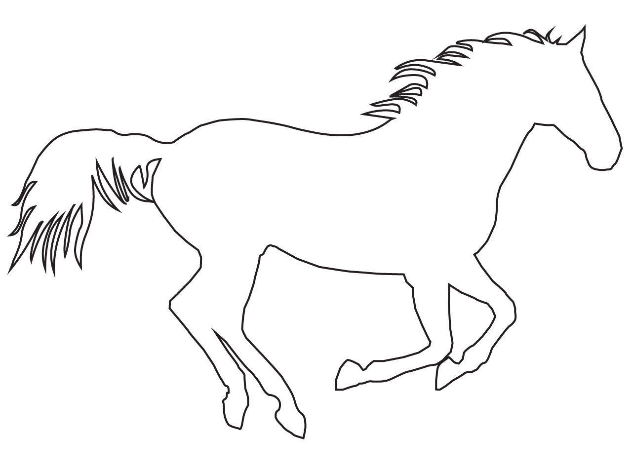Лошадка трафарет. Трафарет лошади. Лошадь трафарет для вырезания. Трафарет лошади для рисования.
