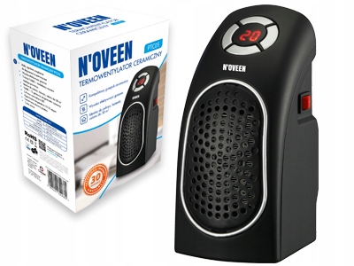 

Grzejnik Do Gniazdka Noveen PTC05 Ceramiczny Timer