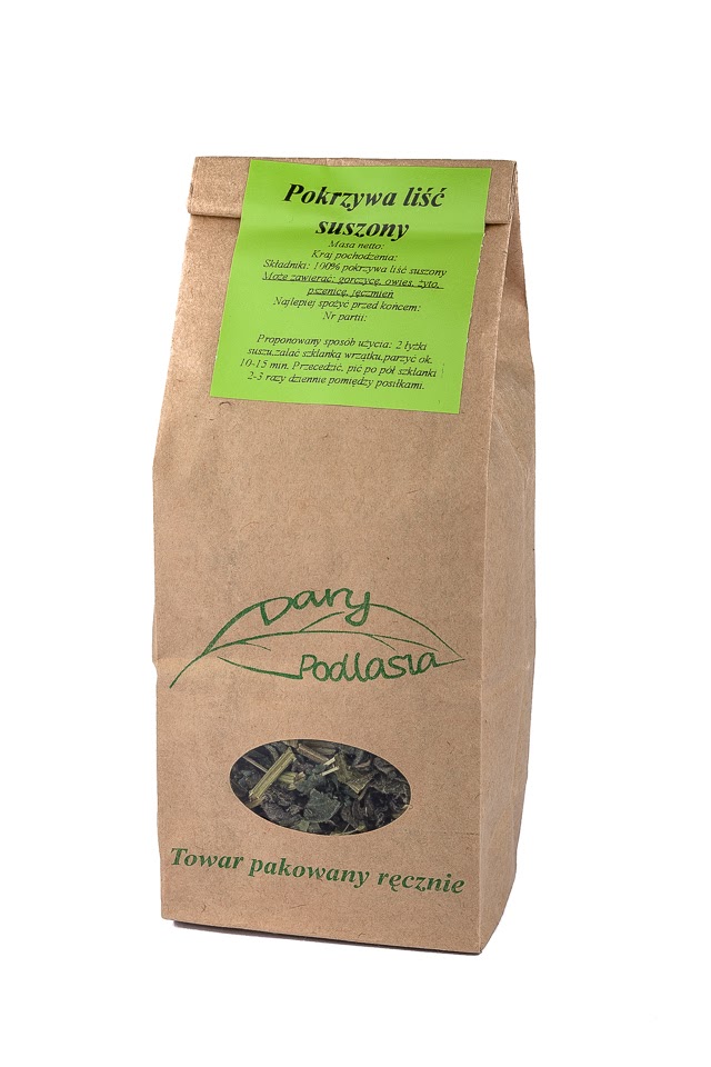 

Pokrzywa liść Zioła 50g Dary Podlasia