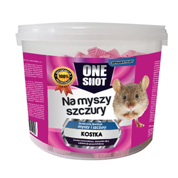 JED PROSTRIEDOK pre MYŠÍ, POTKANOV MURIBROM KOCKA 5 kg