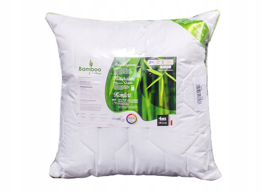 

Poduszka 40x40 Pikowana Amz Bamboo Antyalergiczna