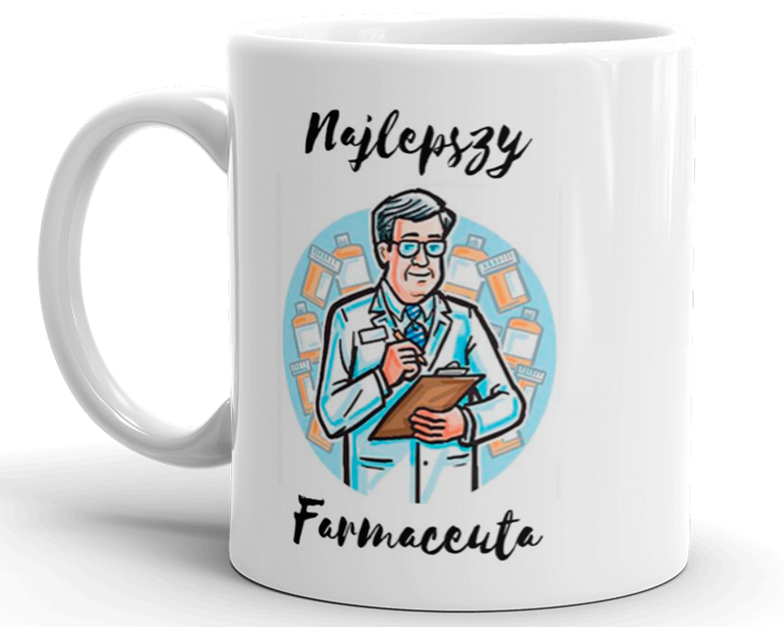 

Kubek Z Imieniem Księgowej Farmaceuty Lekarza