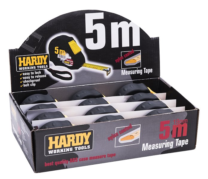 

Miara zwijana Hardy z blokadą 5m x 25mm seria 44