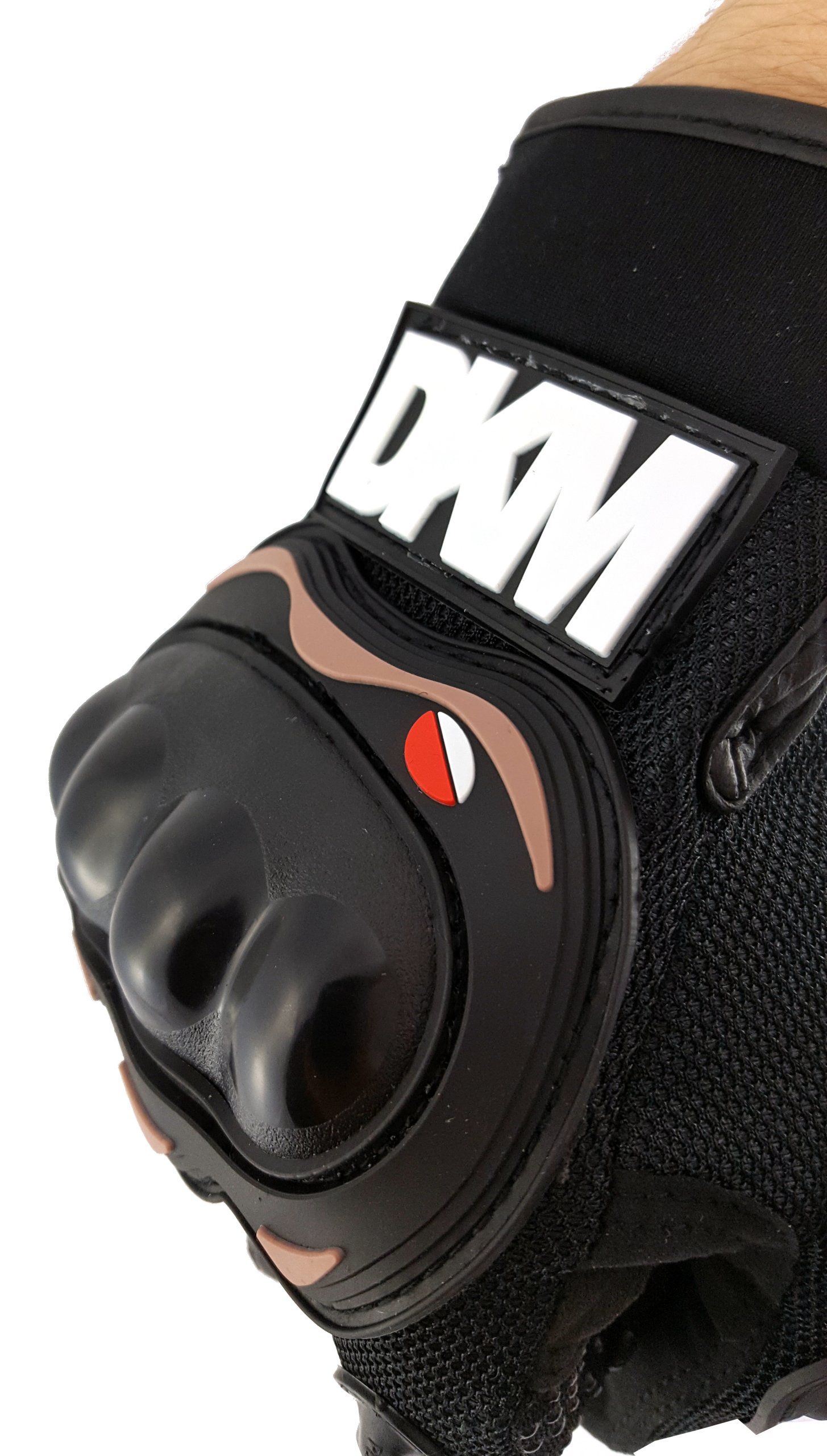 RĘKAWICZKI ROWEROWE DOWNHILL BMX ROWEROWE ZJAZDOWE S na ROWER WZMOCNIONE Marka DKM