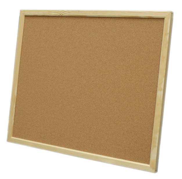 

Tablica Korkowa 60x40 40x60 Pinezki zestaw