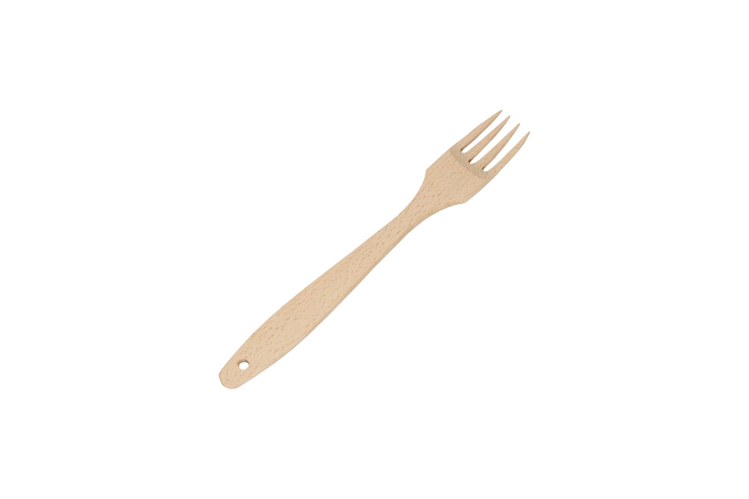 

Widelec Drewniany 22CM 4-zębowy do grilla teflonu