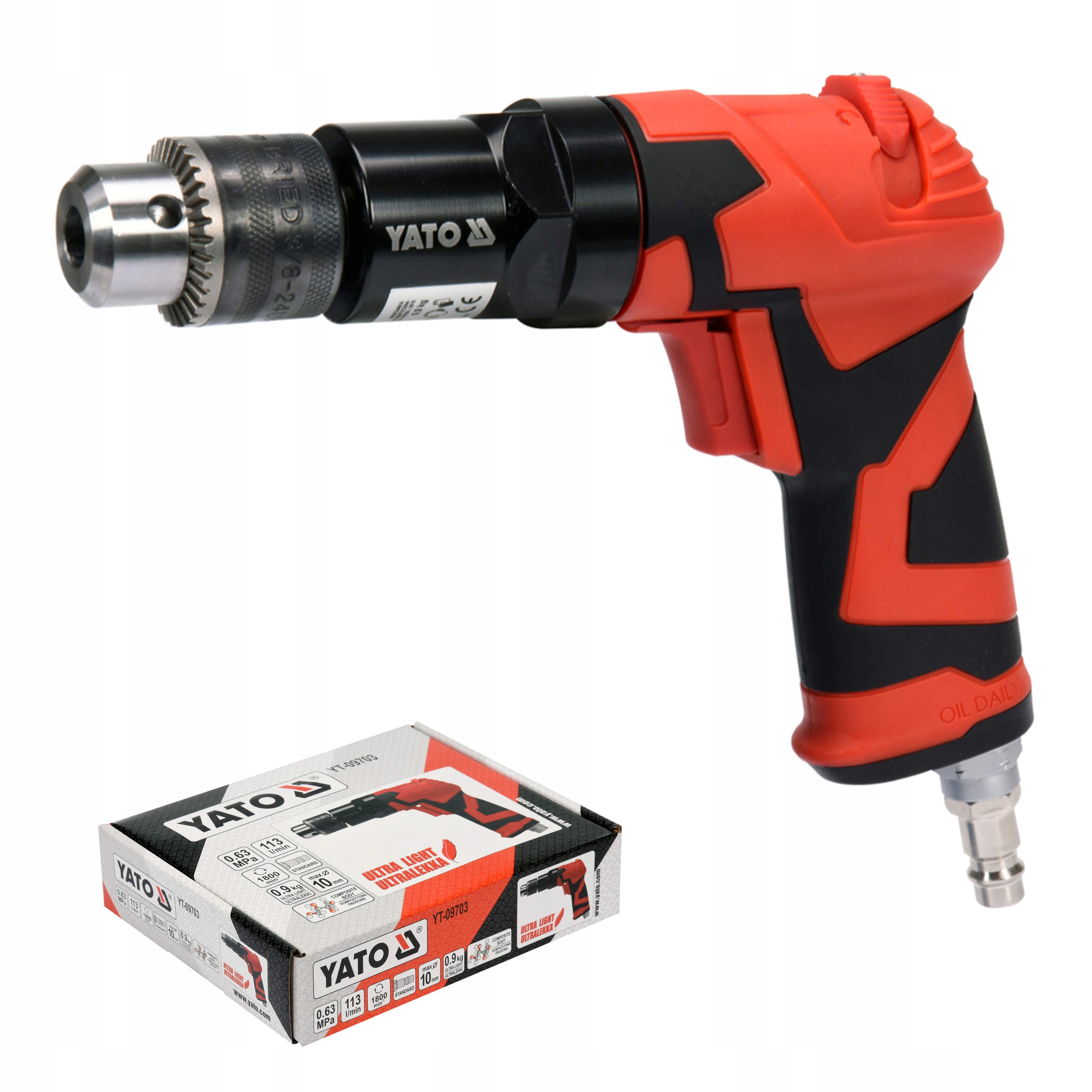 Yato Wiertarka Pneumatyczna Kompozytowa YT-09703
