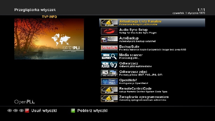 Dekoder Vu+ UNO 4K SE Enigma 2 Typ tunera DVB-C