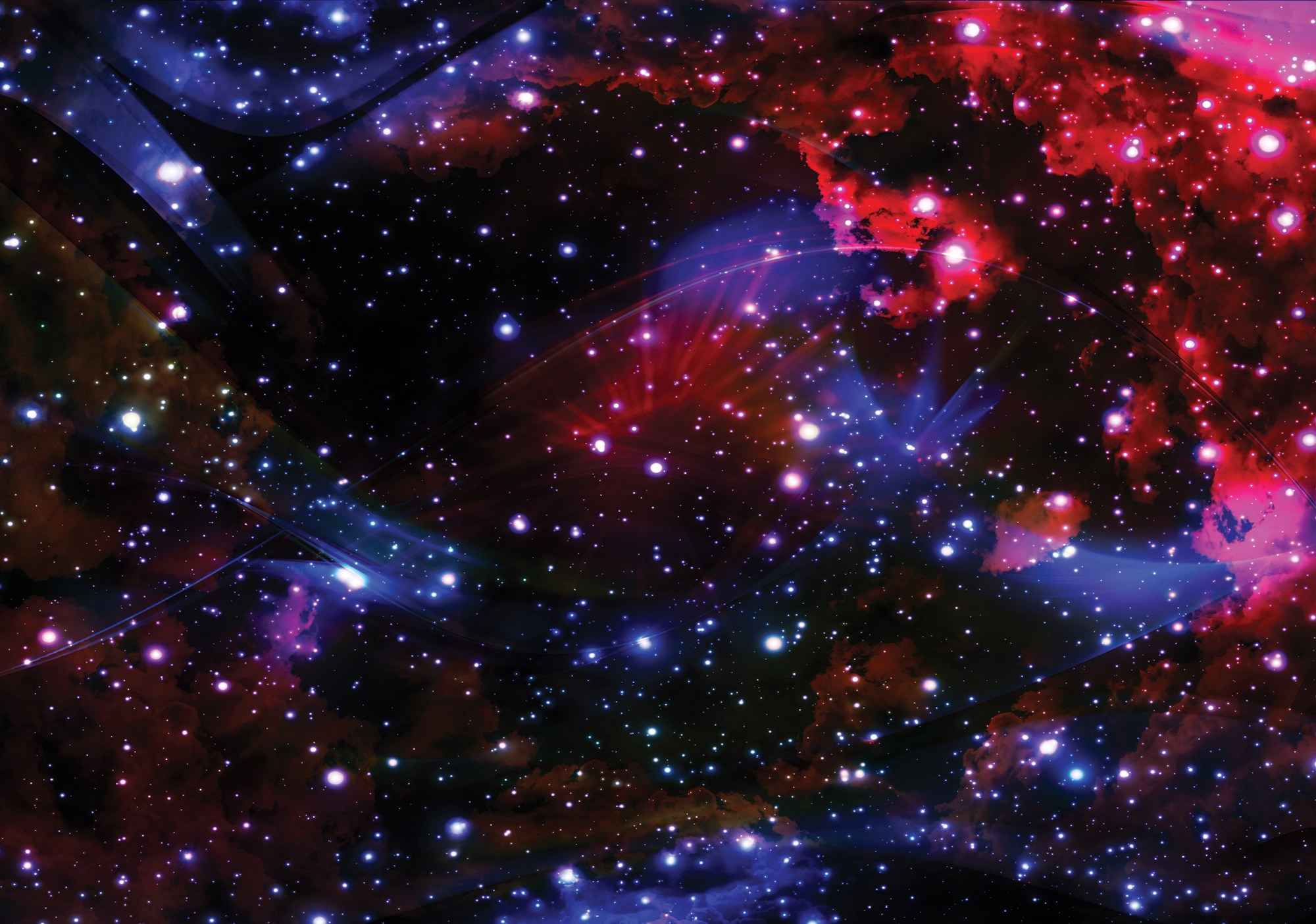 Fototapeta vlies Vesmírna nekonečnosť hviezdy galaxie 312x219 lepidlo