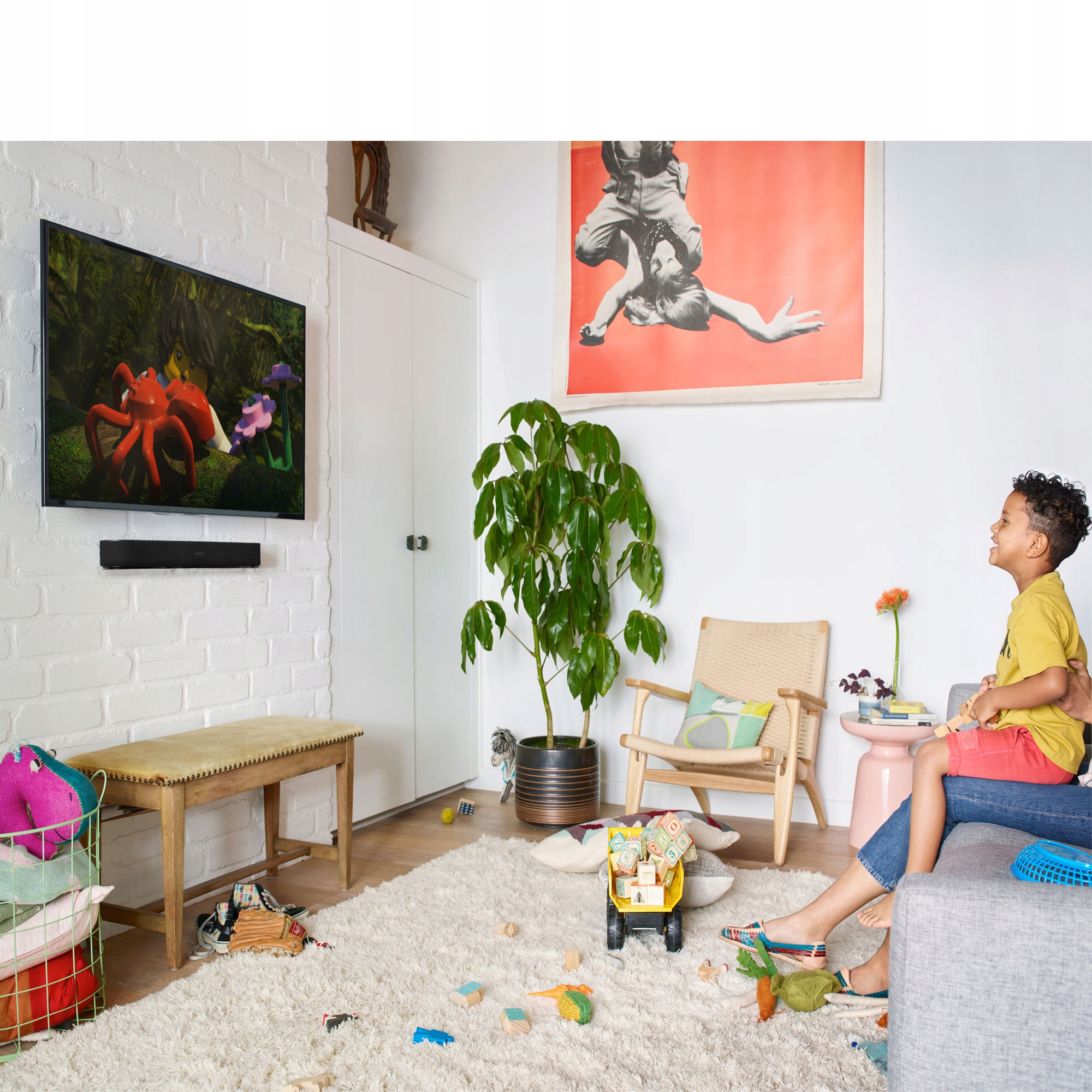 SONOS BEAM | SOUNDBAR AMAZON ALEXA WI-FI Konstrukcja prosty