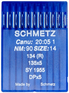 

Igły z grubą kolbą Schmetz 135x5 DPx5 '90 10 szt.
